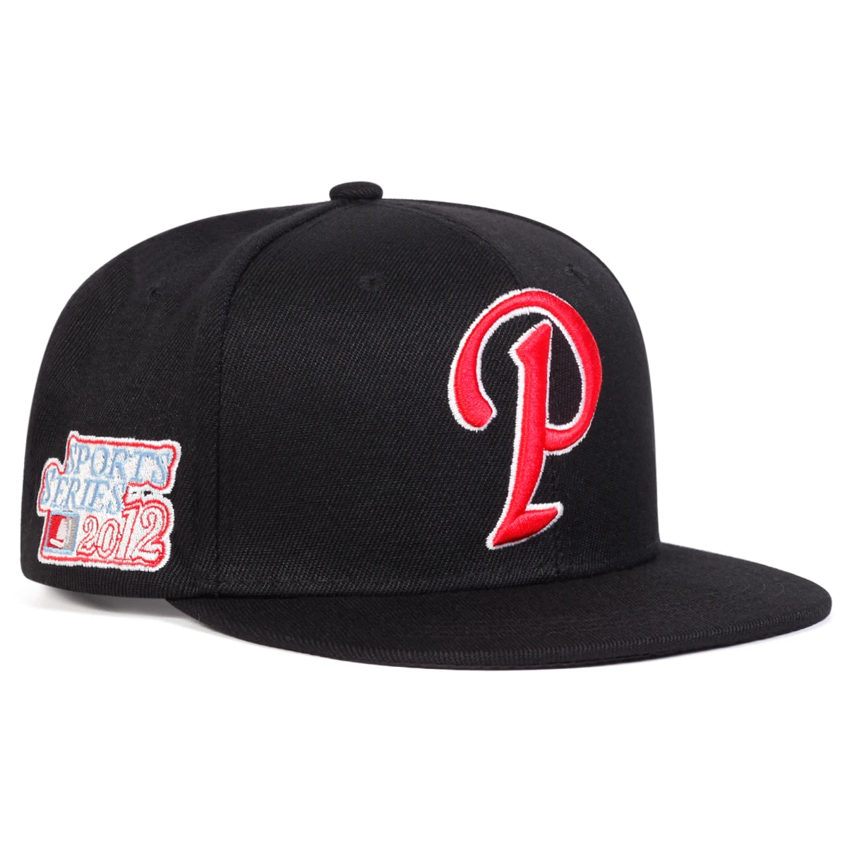 Unisex P Letter Embroidery Hip-hop Hats