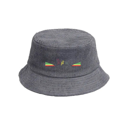 Colorful Bird Abstract Fisherman Hat