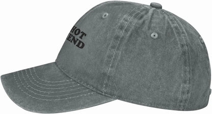 I Love My Hot Boyfriend Graphic Baseball Cap