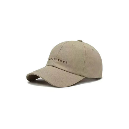 Simple Letter Sun Shading Baseball Cap