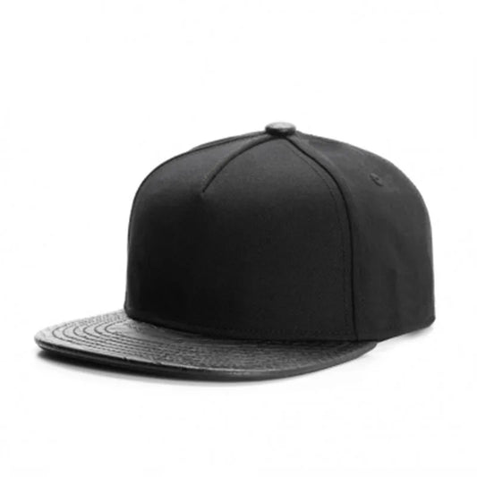 Luxury Leather Fashion Baseball Cap
