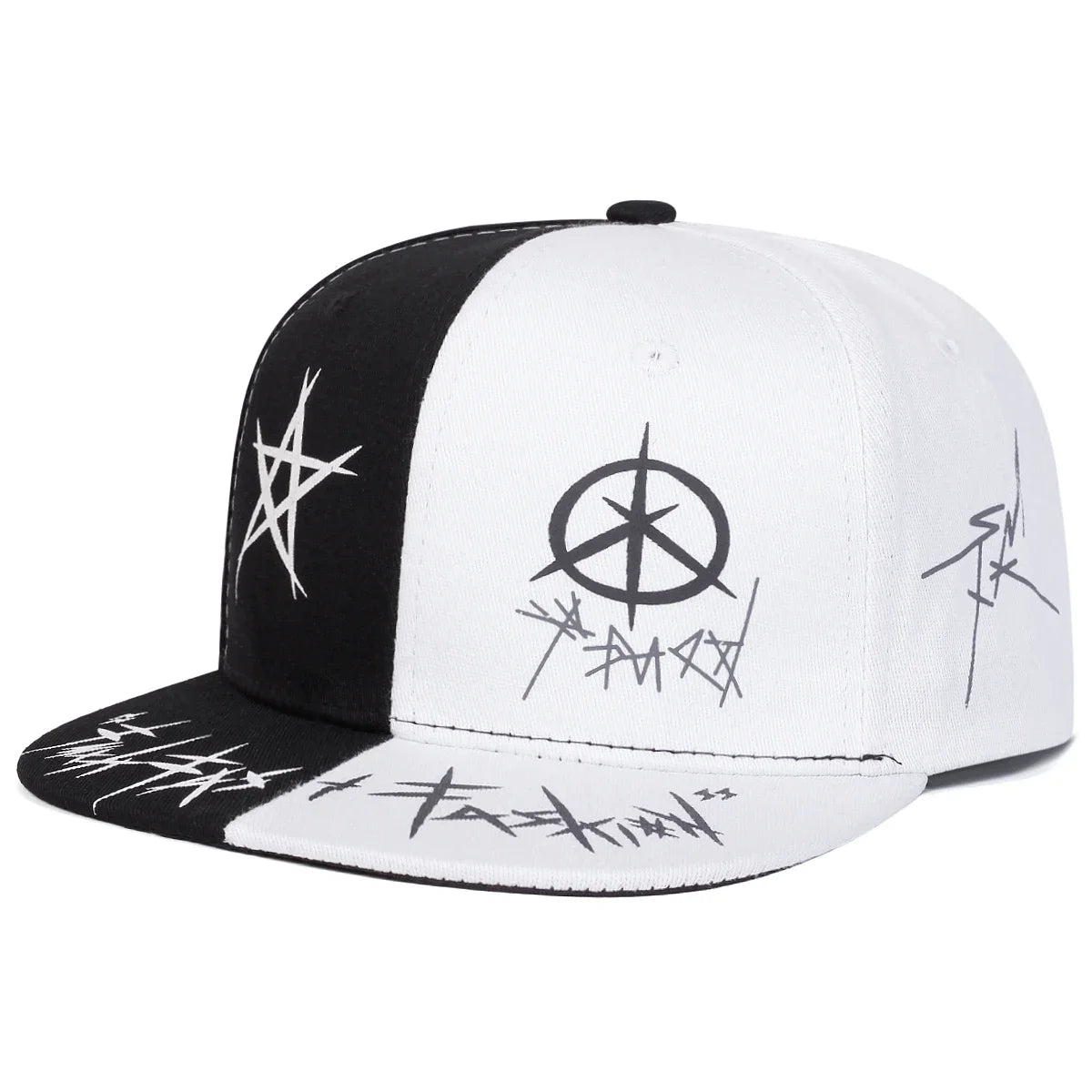 Unisex Eye Graffiti Print Hip-hop Hats