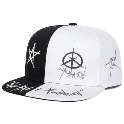 Unisex Eye Graffiti Print Hip-hop Hats
