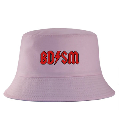 BDSM Letter Printed Reversible Bucket Hat