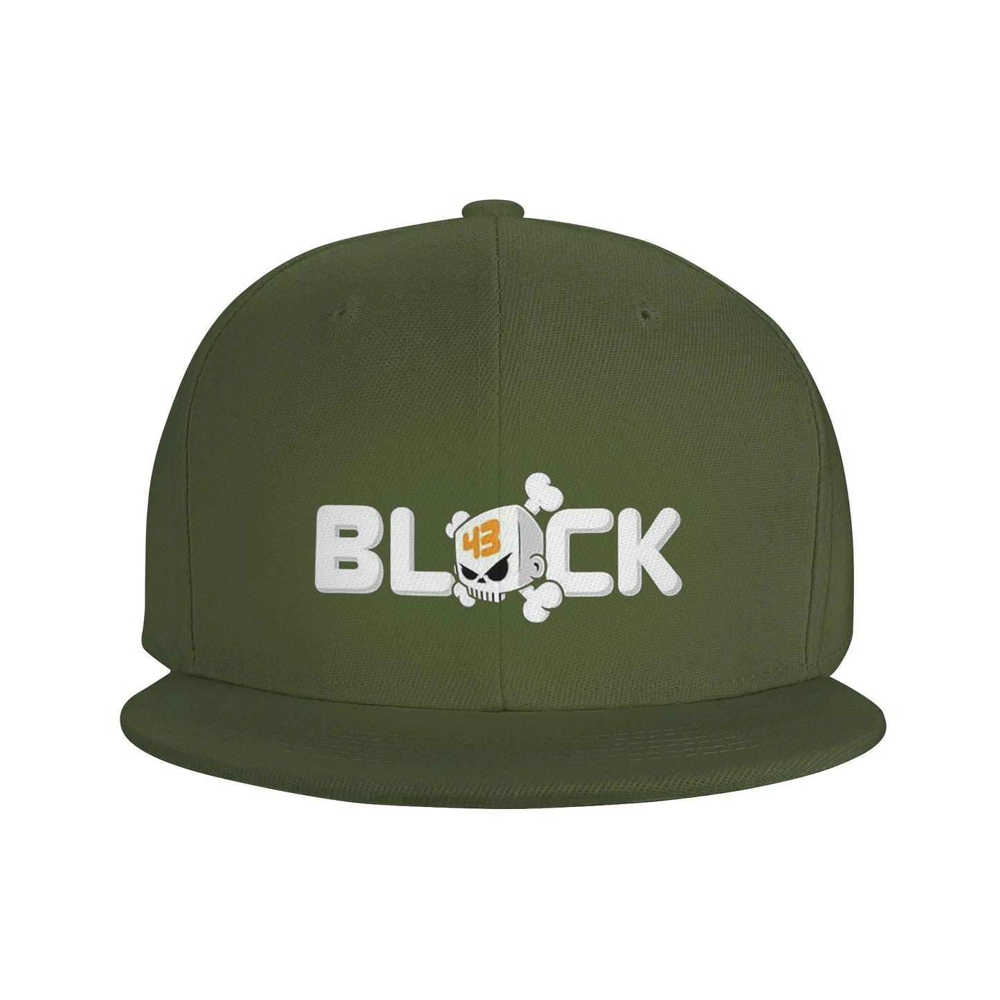 Ken Block Acrylic Skull Snapback Cap