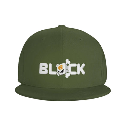Ken Block Acrylic Skull Snapback Cap