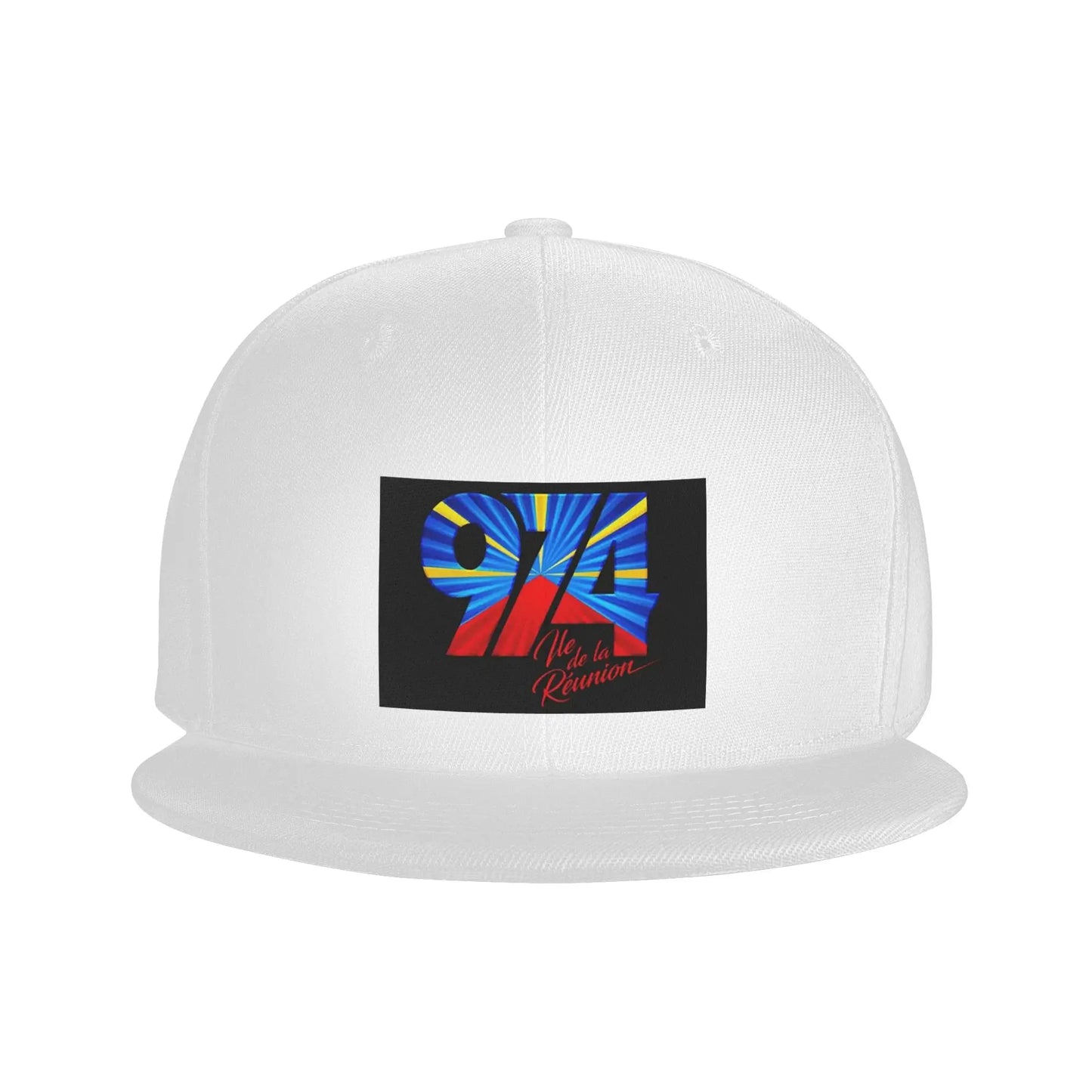 Reunion Island 974 Flag National Pride Snapback Cap
