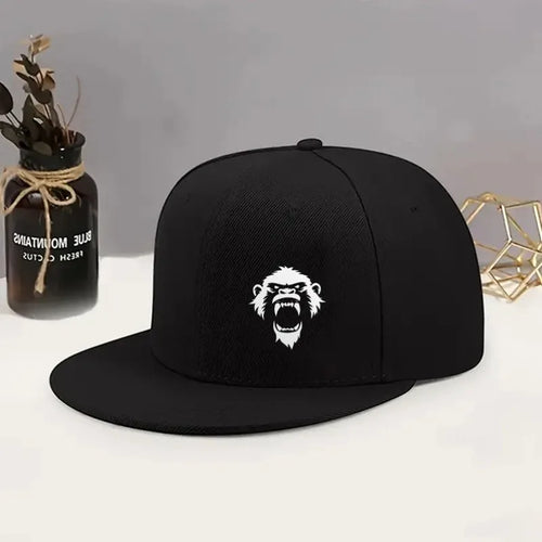 Angry Gorilla Head Streetwear Snapback Cap