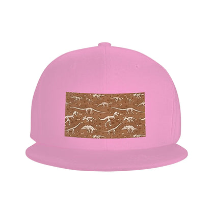 Dinosaur Fossil Halloween Theme Snapback Cap