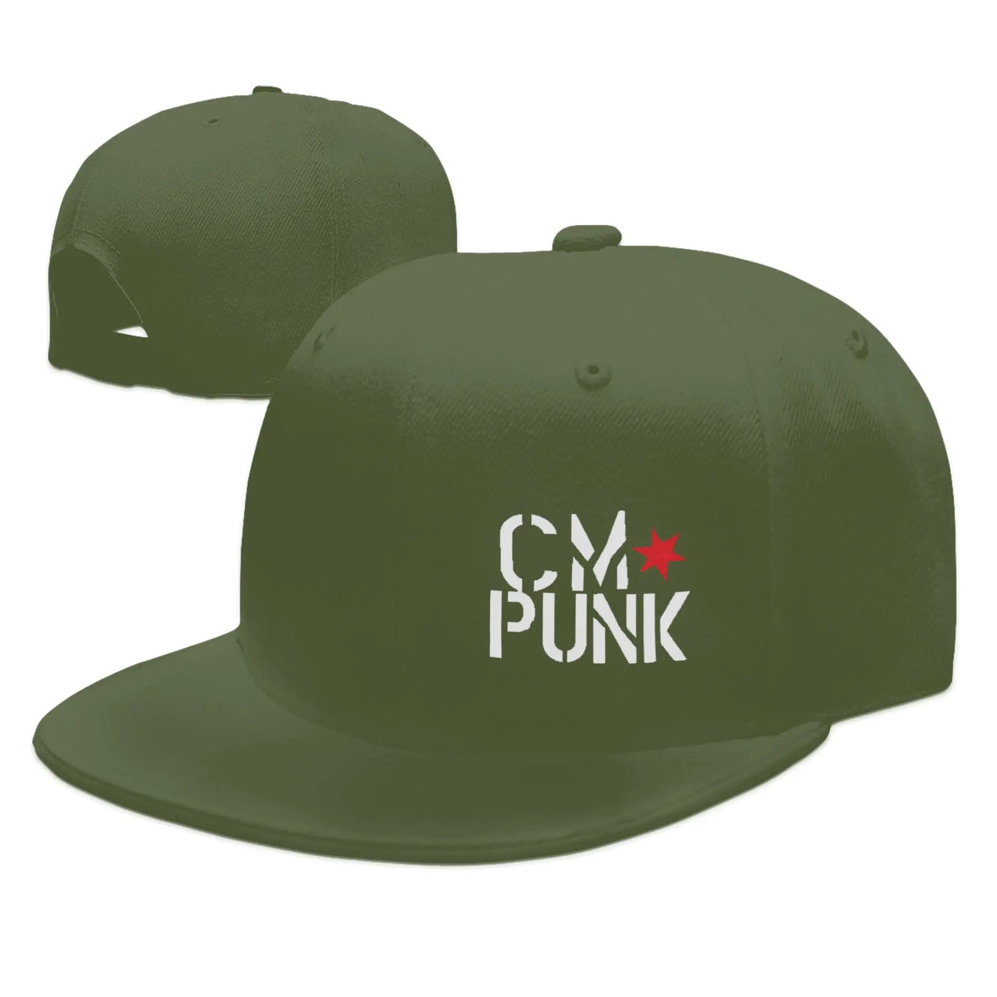 CM Punk WWE Breathable Snapback Cap
