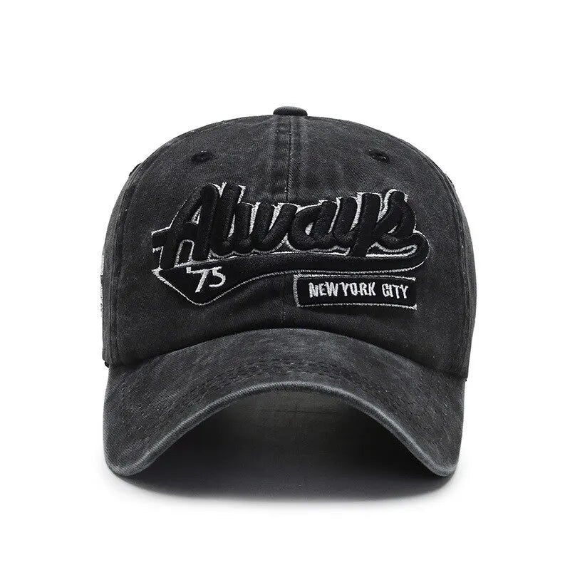 Outdoor Cotton Embroidered Baseball Cap