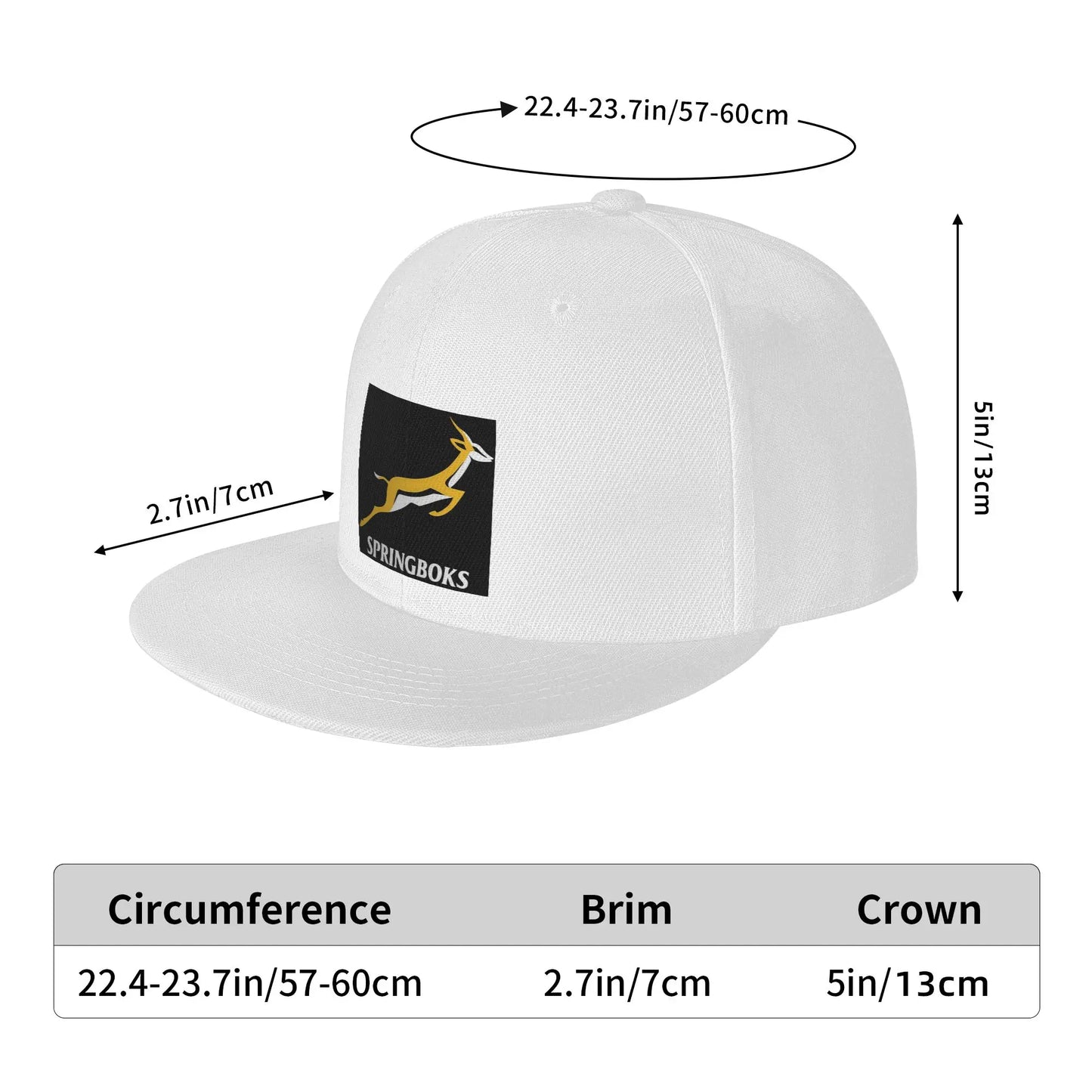 South Africa Breathable Casual Unisex Snapback Cap