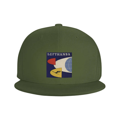 Deutsche Lufthansa Vintage Breathable Unisex Snapback Cap