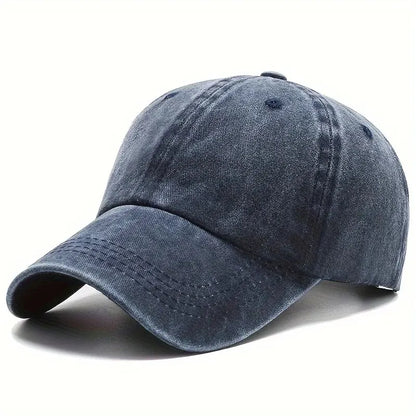 Men Women Unisex Baseball Cap Adjustable Solid Color Casual Hat