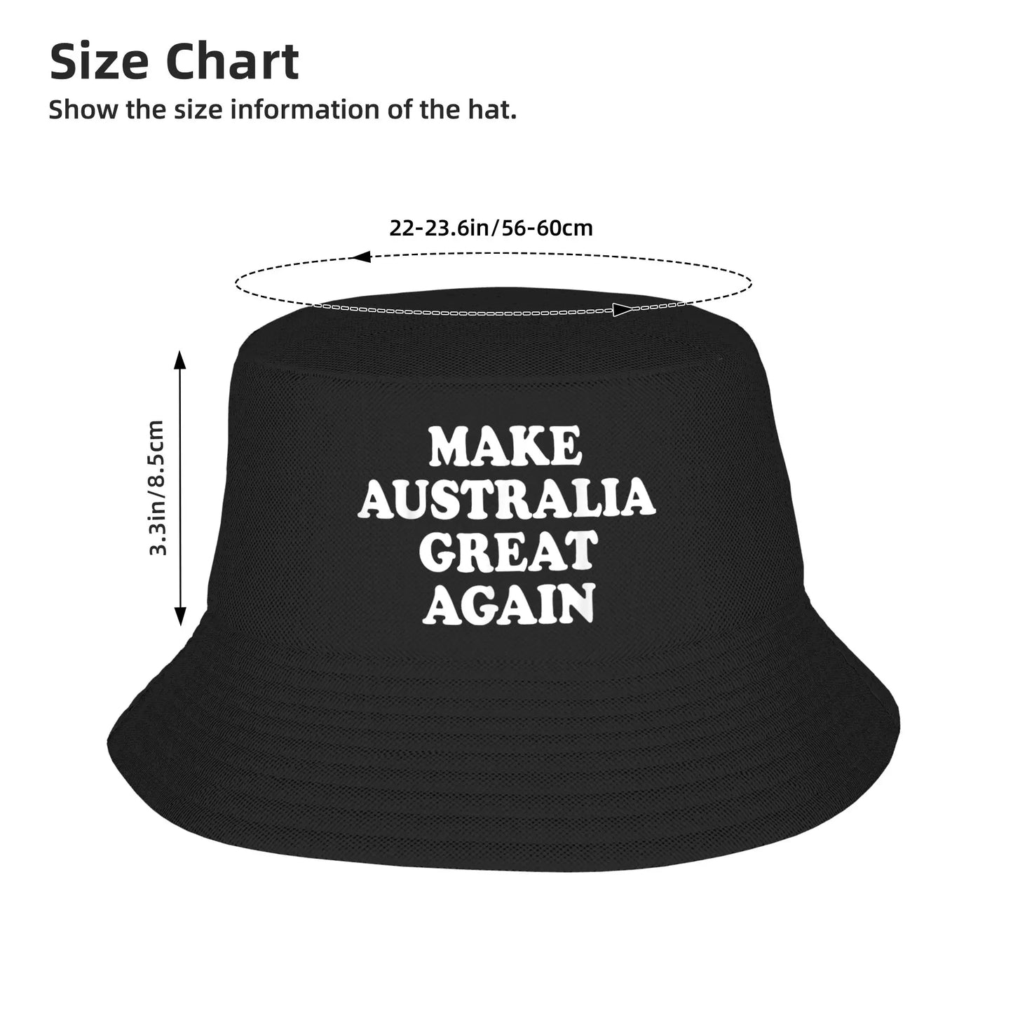 Make Australia Great Again Travel Bucket Hat