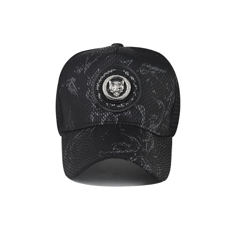 Cheetah Gradient Mesh Baseball Cap