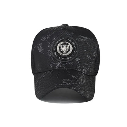 Cheetah Gradient Mesh Baseball Cap