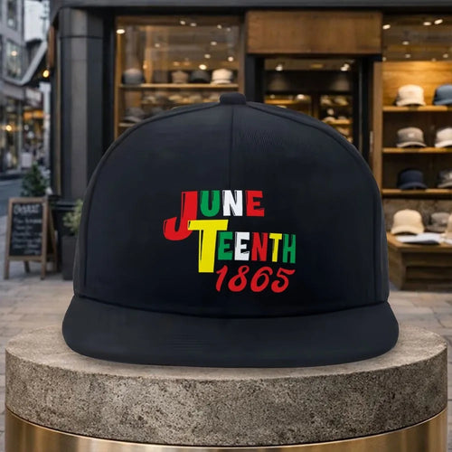 Juneteenth 1865 Streetwear Adjustable Snapback Cap