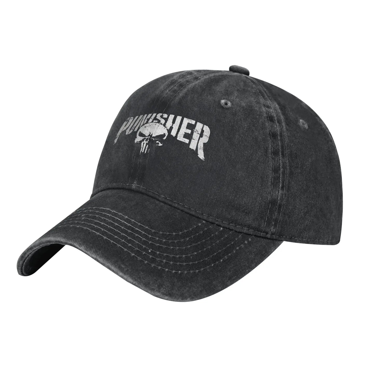 Punisher Skull Hip Hop Snapback Cap