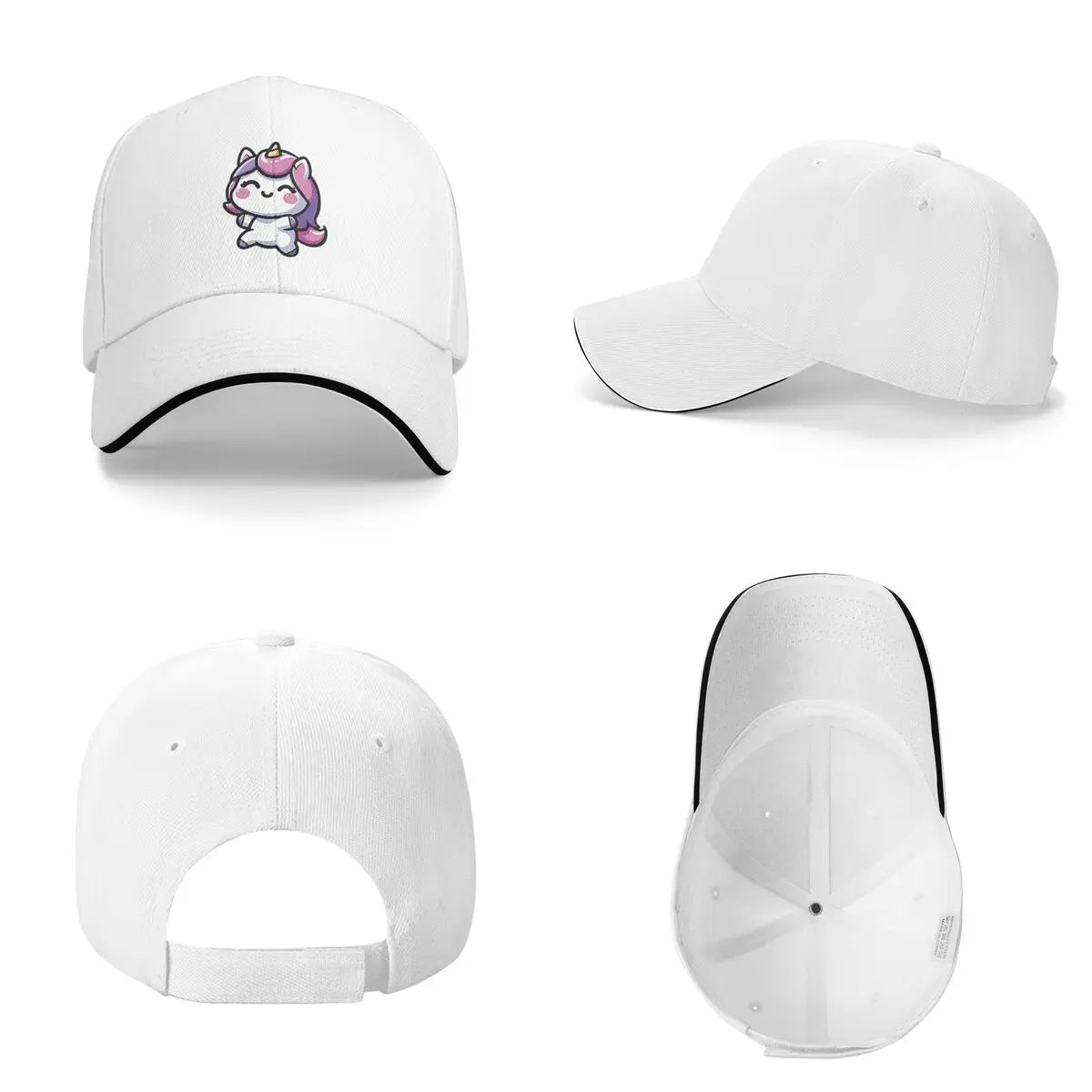 Adorable Kawaii Unicorn Streetwear Baseball Cap