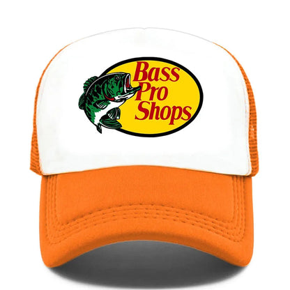 Unisex Letter Fish Embroidered Baseball Cap