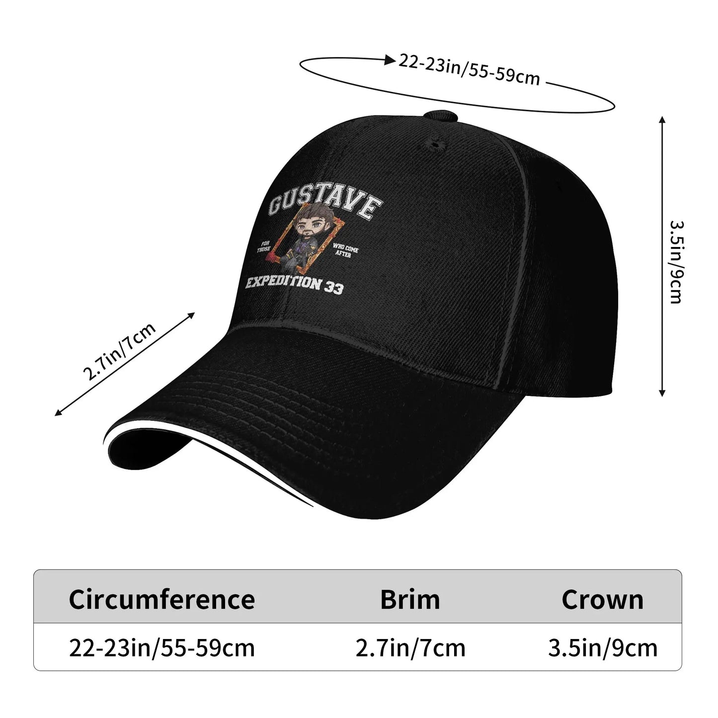 Clair Obscur Expedition 33 Streetwear Trucker Baseball Cap