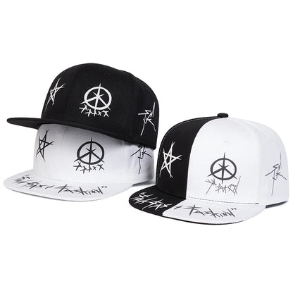 Unisex Eye Graffiti Print Hip-hop Hats