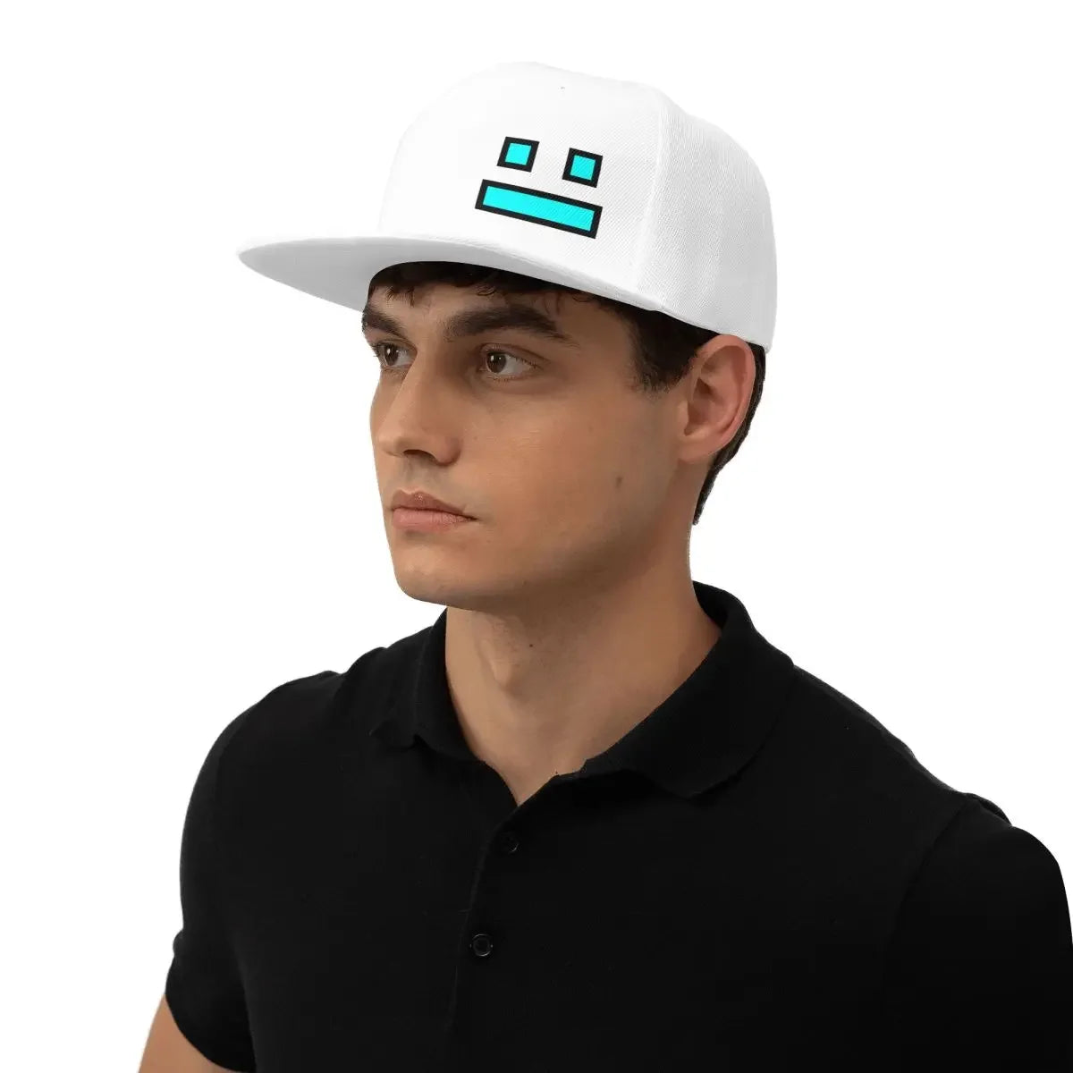 Geometry Dash Gaming Streetwear Adjustable Snapback Cap