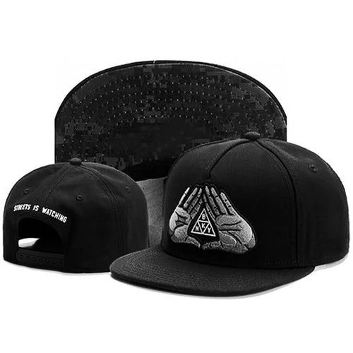 BKNY Embroidered Flat Brim Cap