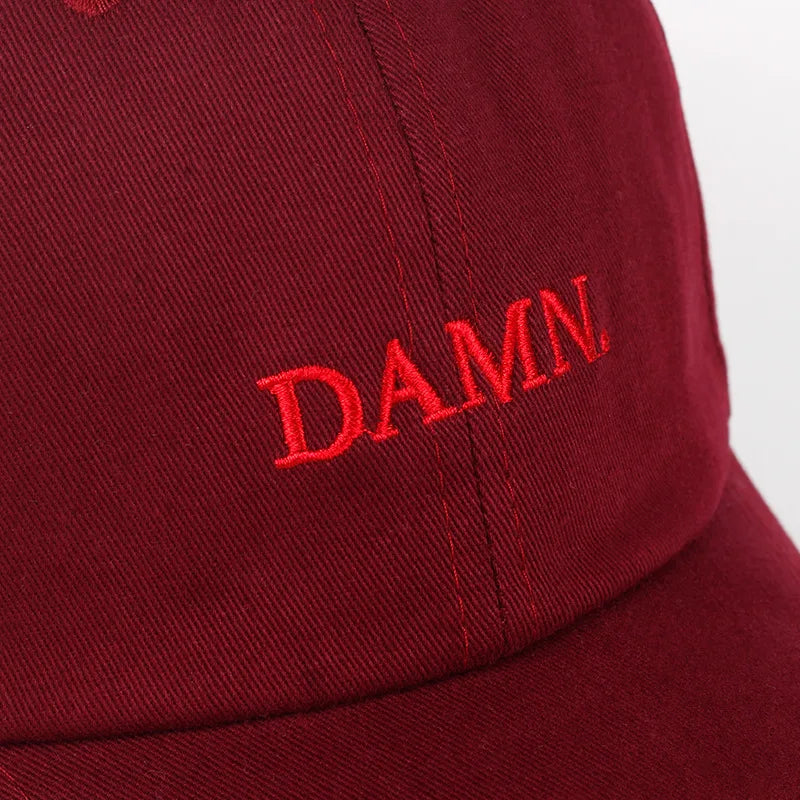 Luxury New Unisex DAMN Embroidery Baseball Designer C