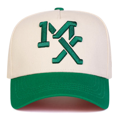 Unisex MX Letter Embroidery Baseball Caps