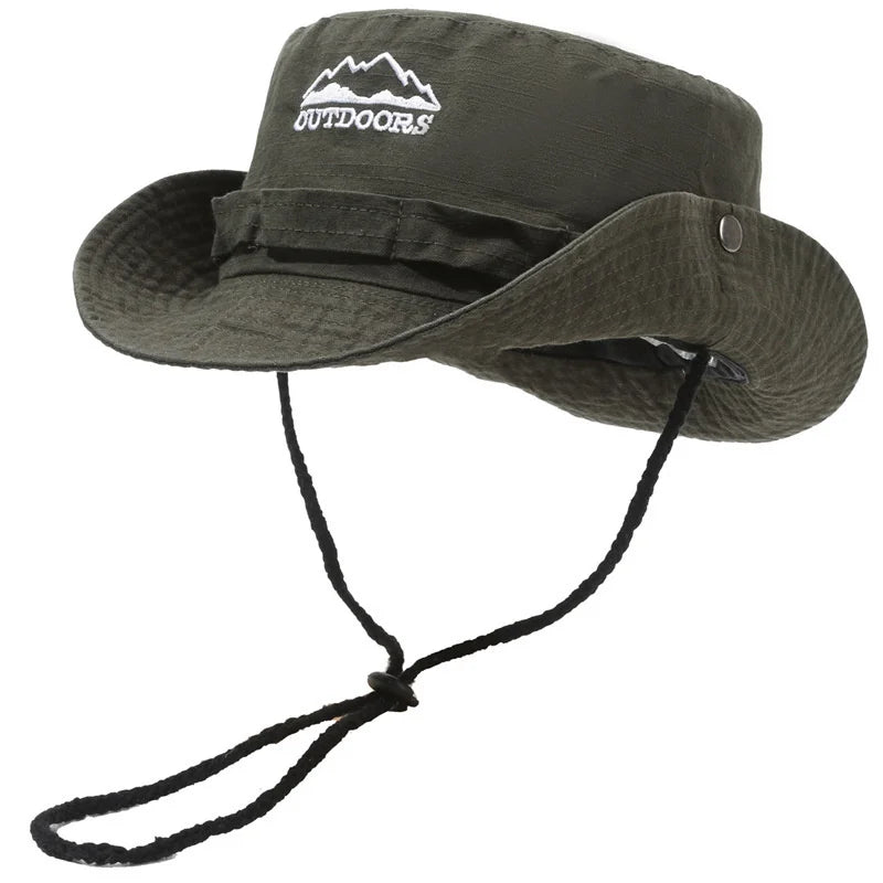 Wide Brim UV Protection Bucket Hat