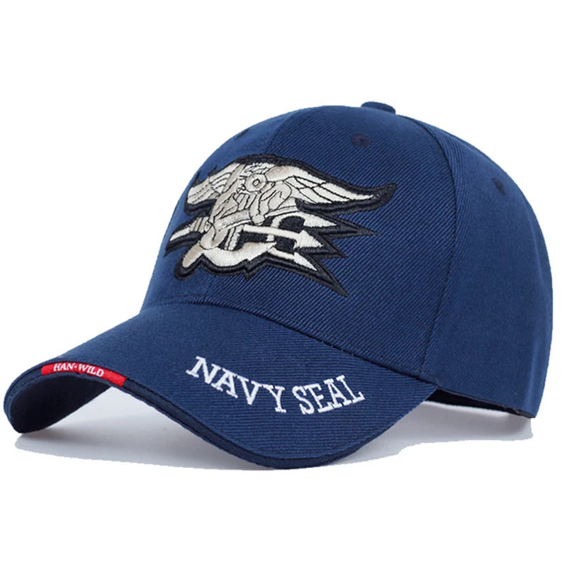 Unisex Seal Assault Team Embroidery Baseball Caps