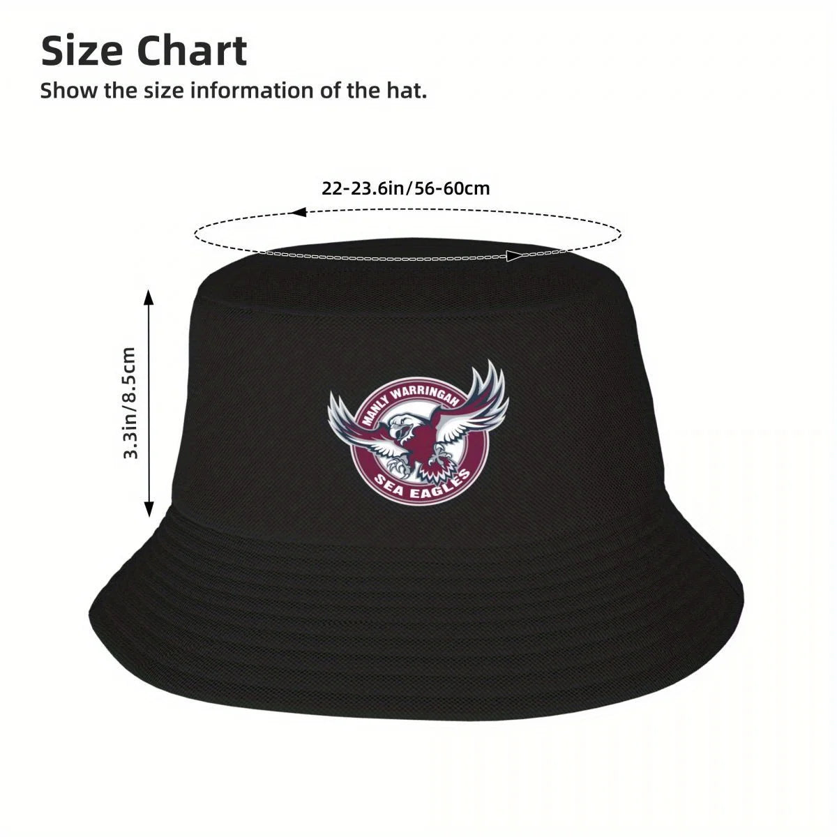Manly Warringah Sea Eagles Luxury Bucket Hat