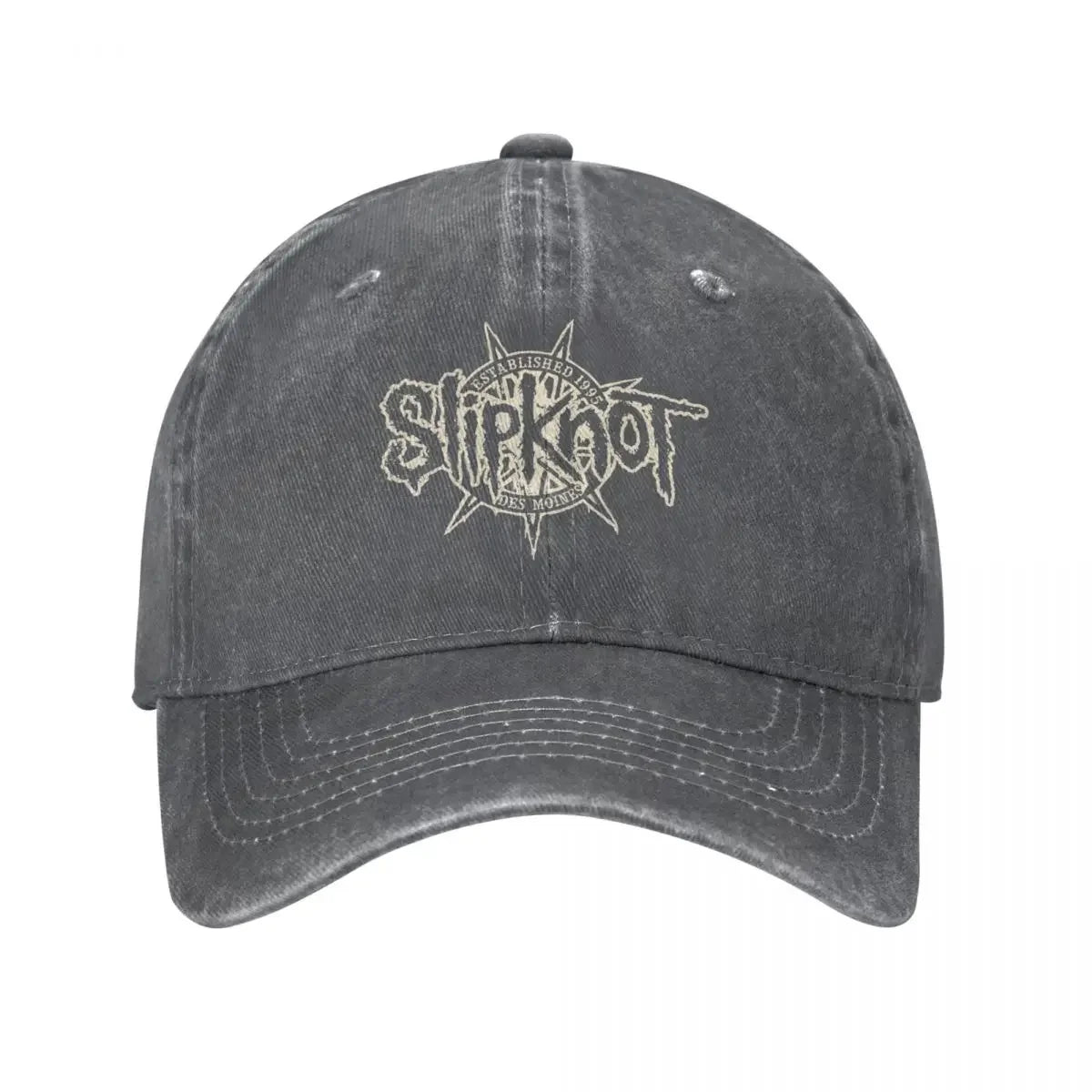Heavy Metal Rock Vintage Distressed Baseball Cap