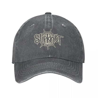 Heavy Metal Rock Vintage Distressed Baseball Cap
