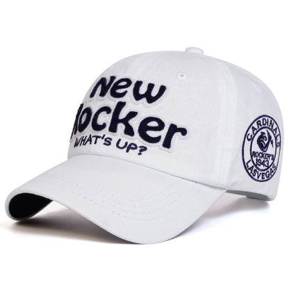 Unisex NEW ROCKER Letter Embroidery Baseball Caps