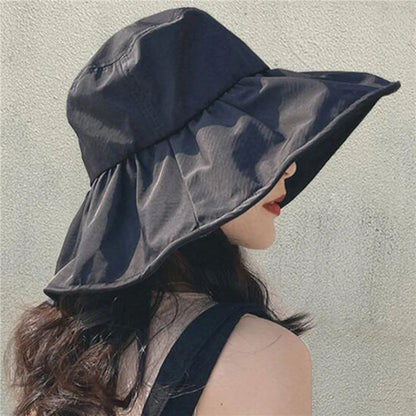 Women’s Korean Big Brim Sunshade Fisherman Hat