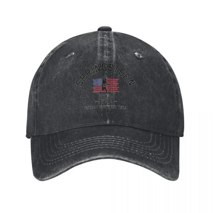Vintage Bruce Springsteen Distressed Baseball Cap