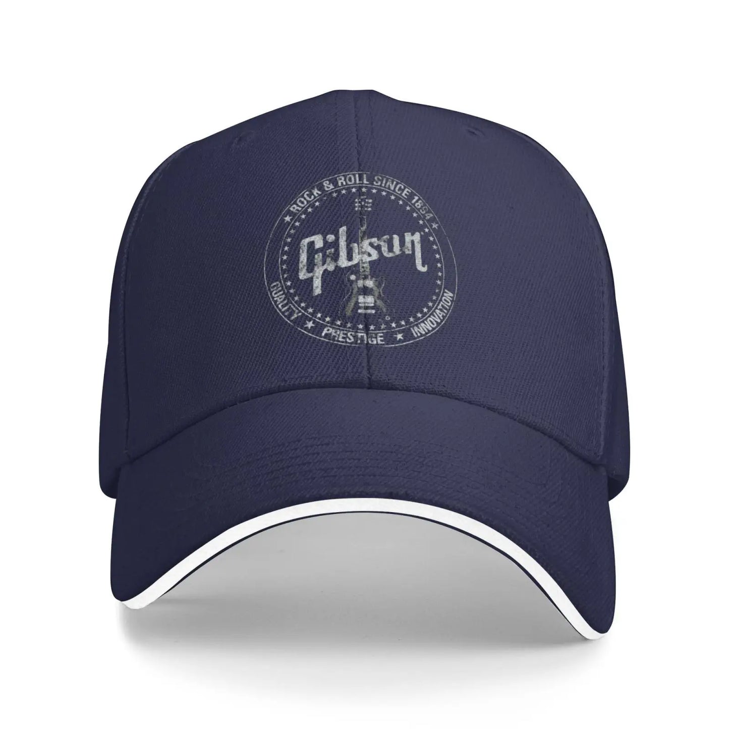 Gibson Guitar Cartoon Baseball Cap