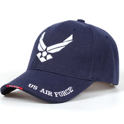 US Air Force V-Mark Embroidery Baseball Caps