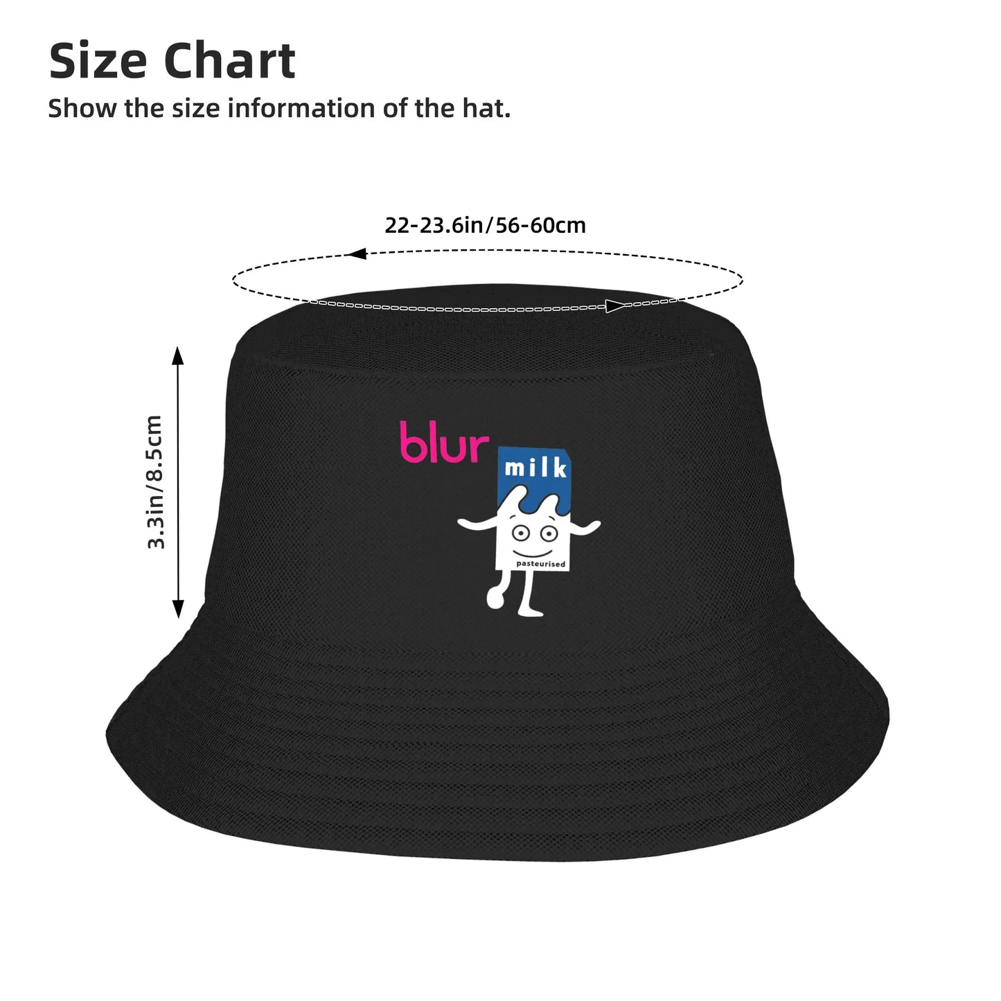 Blur Britpop Band Hip Hop Bucket Hat