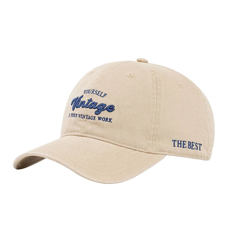 RICYGVM Letter Embroidery Cotton Baseball Cap