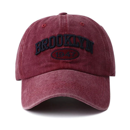 Brooklyn Embroidery Snapback Baseball Cap