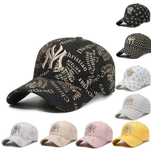 Fashion Letters Embroidery Baseball Caps