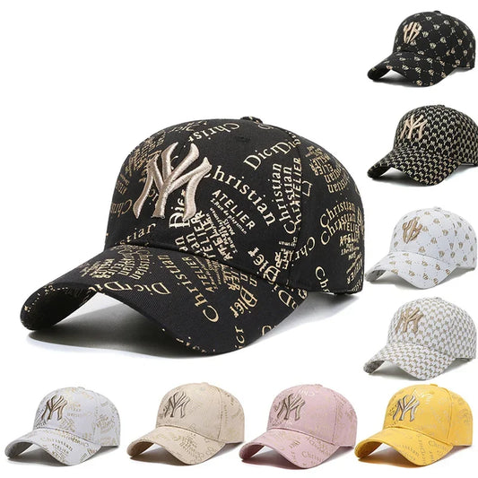 Fashion Letters Embroidery Baseball Caps