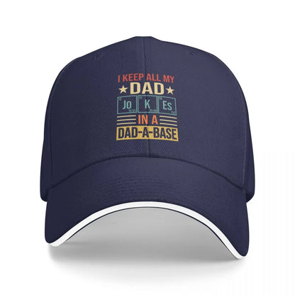 I Keep My Dad Jokes Baseball Cap