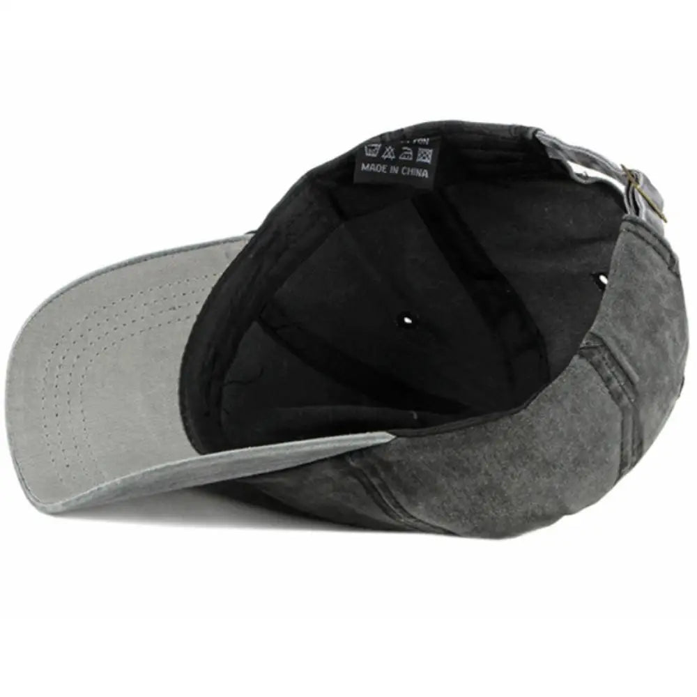 Classic Patchwork Cotton Snapback Baseball Cap