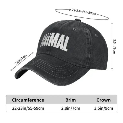 Animal Training Gym Fitness Adjustable Baseball Cap