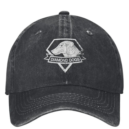 Diamond Dogs Metal Gear Solid Washed Baseball Cap